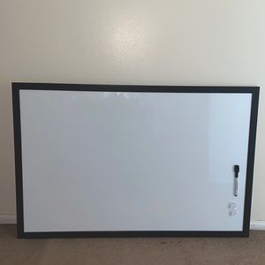 23” x 35” Magnetic Dry Erase Board MDF Frame